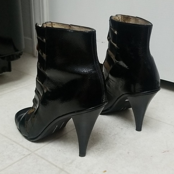 Sexy MICHAEL KORS strappy bootie peep toe heels - Picture 3 of 8